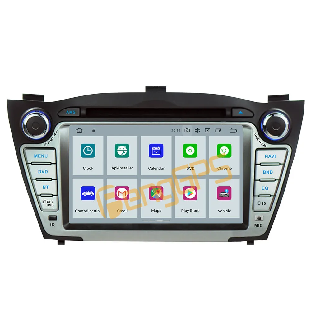 Для Hyundai/IX35/TUCSON 2009-2015 Android Автомобильный Радиоприемник Стерео DVD Мультимедийный Плеер 2 Din Авторадио GPS Navi PX6 Экран устройства Изображение 3