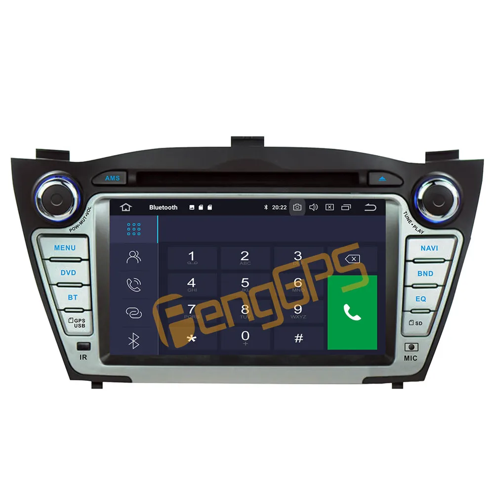 Для Hyundai/IX35/TUCSON 2009-2015 Android Автомобильный Радиоприемник Стерео DVD Мультимедийный Плеер 2 Din Авторадио GPS Navi PX6 Экран устройства Изображение 5