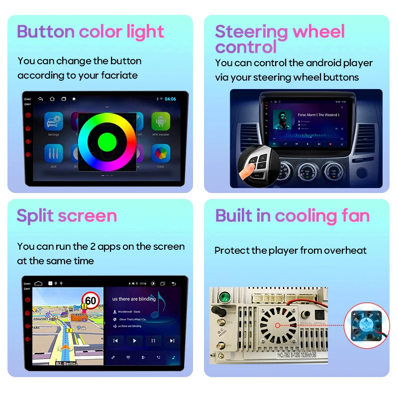 Для Kia CEED 2 JD 2012-2018 GPS Carplay Авто Стерео Bluetooth Сенсорный QLED Экран BT Android Автомобильный Радио Стерео Мультимедийный Плеер Изображение 2