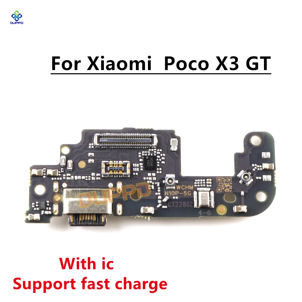 Для Xiaomi Poco X3 GT Разъем Док-станции USB Зарядное Устройство Порт Зарядки Гибкий Кабель Micro Board Изображение 0
