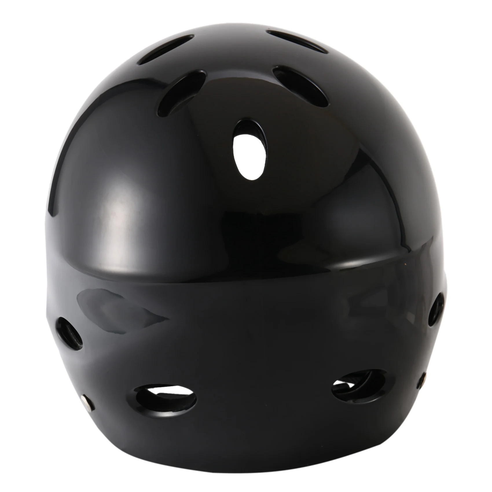 Защитный Шлем с 11 Дыхательными Отверстиями для Водных Видов Спорта Каяк Каноэ Гребля для Серфинга - Черный Изображение 4