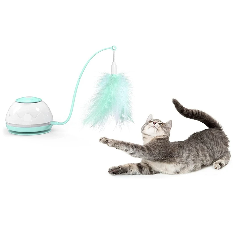 Игрушка для кошек с электроприводом, электронная игрушка для домашних животных, автоматические 4 режима для кошек Изображение 0