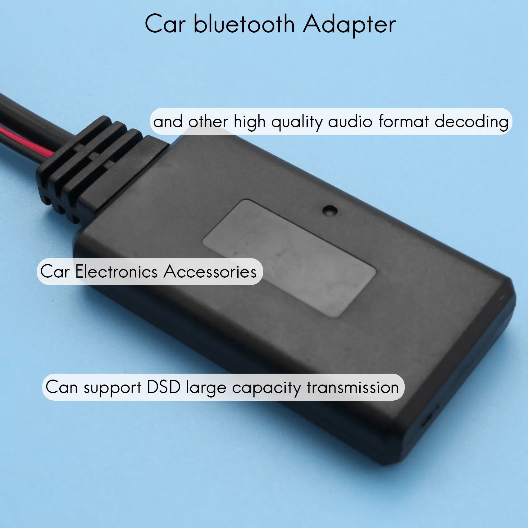 Кабель аудиоадаптера Bluetooth для Mcd Rns 510 Rcd 200 210 310 500 510 Delta 6, аксессуары для автомобильной электроники. Изображение 5