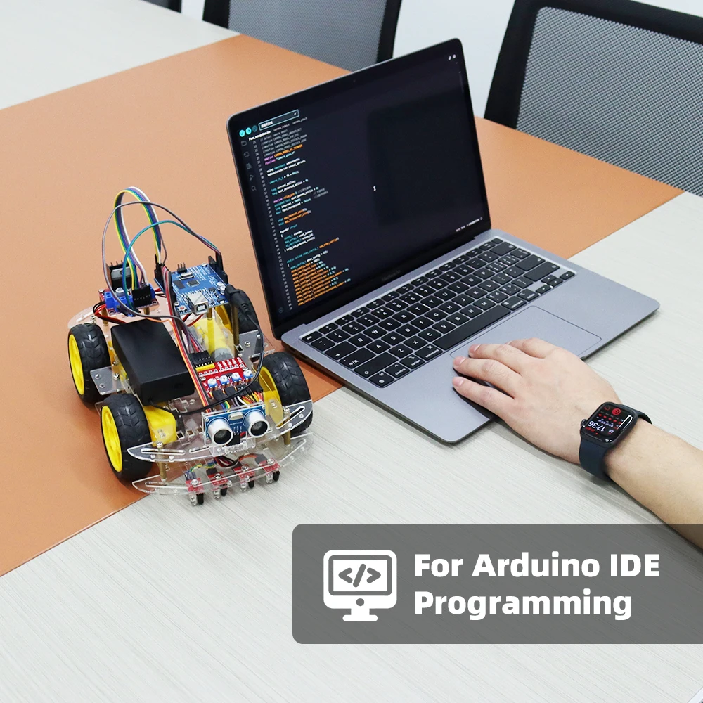 Комплекты роботизированной автоматизации для программирования Arduino, самая продаваемая электроника, комплект роботизированной электроники, оборудование для автоматизации образования Изображение 1