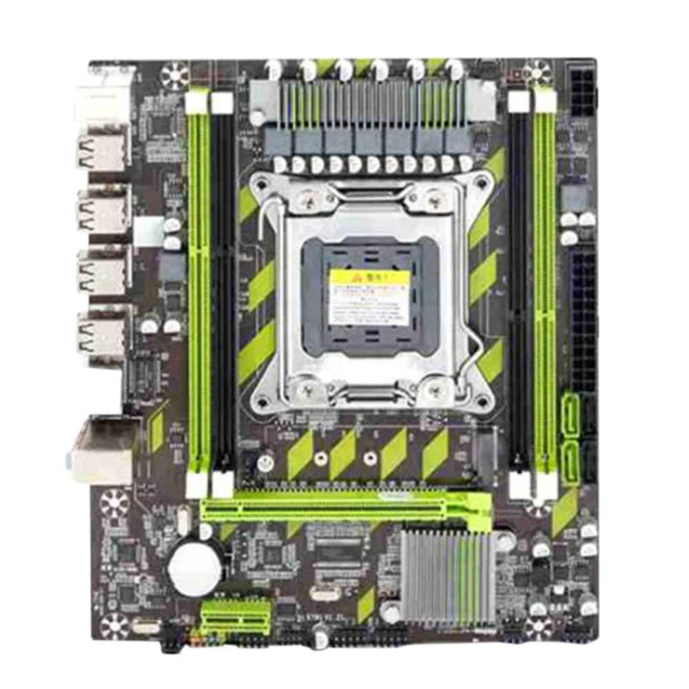 Материнская плата X79 LGA2011 DDR3 с Восьмиядерной Поддержкой Процессора E5 2650 PCI-E NVME M.2 для Материнской платы компьютера Изображение 1