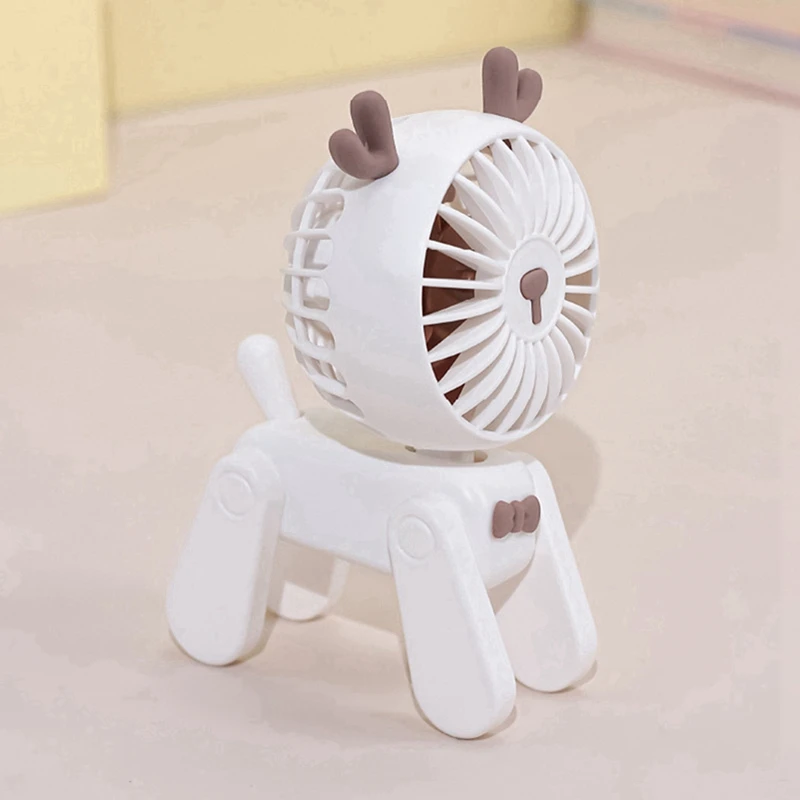 Небольшой вентилятор Настольный вентилятор Устойчивый настольный мини вентилятор Взрослые дети Могут путешествовать на свежем воздухе Изображение 2