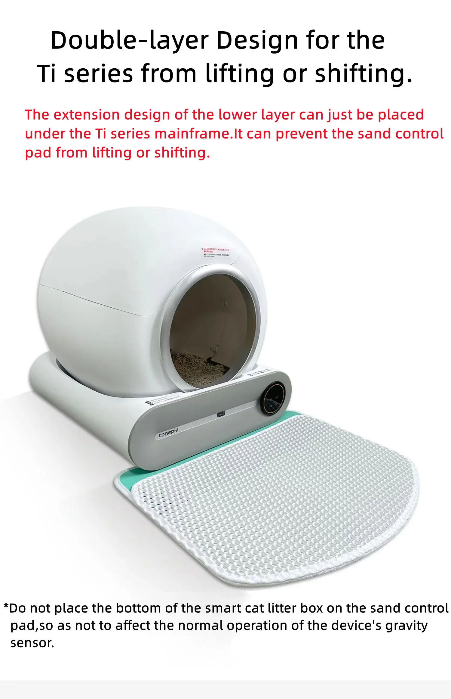 Оптовое Управление Приложением Intelligent Smart Self Cleaning Box Для Кошек Автоматическая Коробка Для Кошачьего Туалета Изображение 2