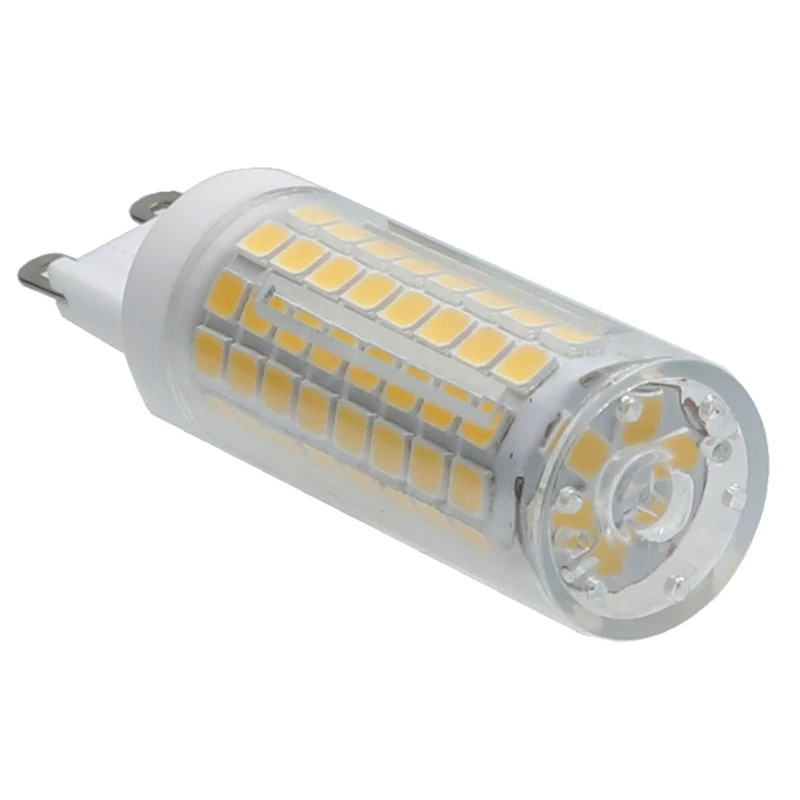 Самая яркая светодиодная лампа G9 AC220V 5W 7W 9W 12W Керамическая Светодиодная лампа SMD2835 Теплый/ Холодный Белый Прожектор заменяет Галогенный свет Изображение 3