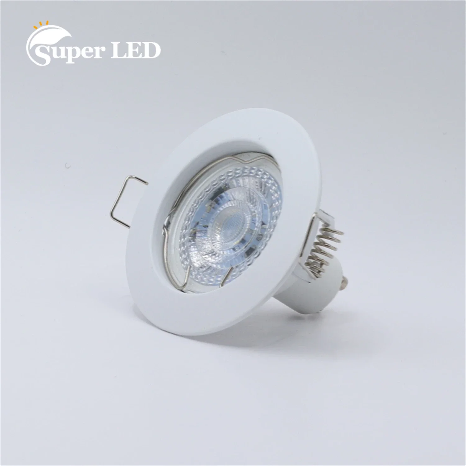 Современный 2-контактный светодиодный точечный светильник GU10 MR16 из круглого алюминия для корпуса потолочного светильника Изображение 2