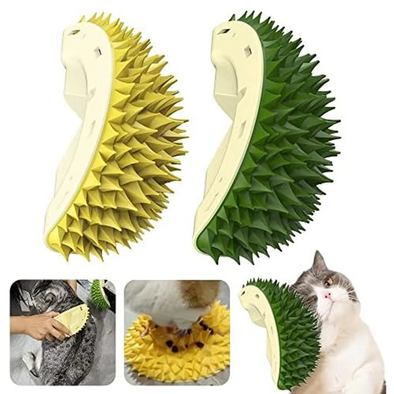 Щекоталка в форме уголка для кошек Cats Mint Self Hi Toy для удаления волос Игрушки для домашних животных Изображение 4